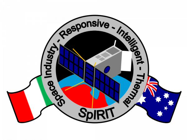 The logo of the SpIRIT mission
