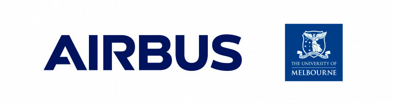 Airbus and University of Melbourne logos