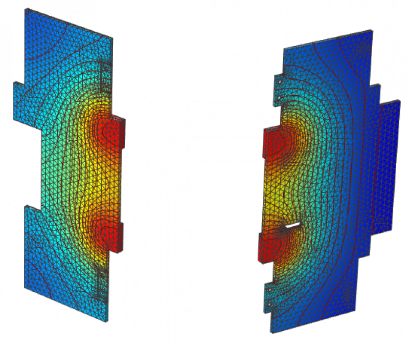 Thermal simulation of deployable radiators for nanosatellites